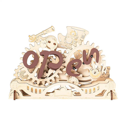 3D Wooden Puzzle For Door Note
