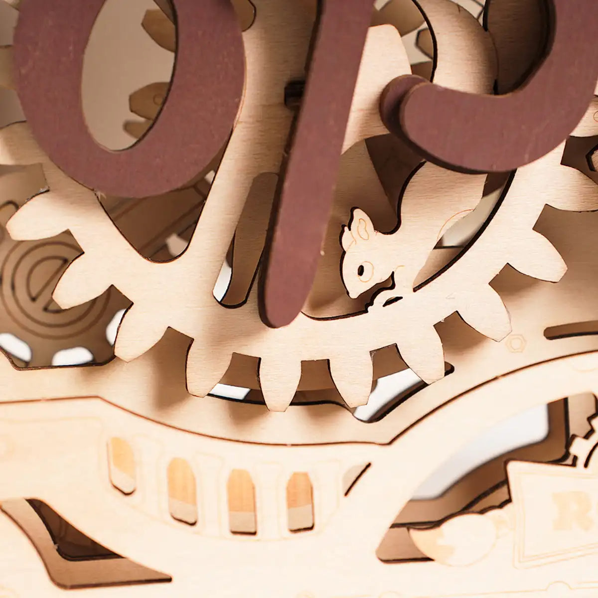 3D Wooden Puzzle For Door Note