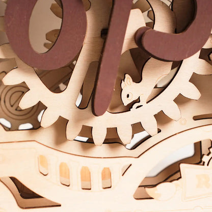 3D Wooden Puzzle For Door Note