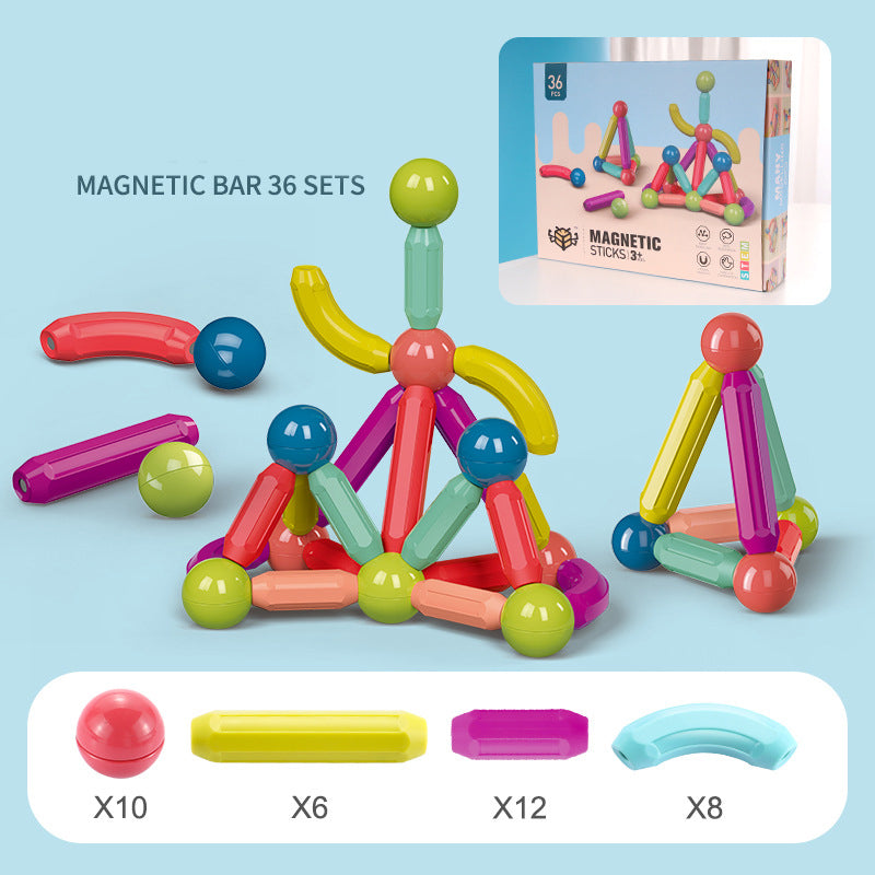 Magnetic Stick Building Blocks Game Magnets For Children